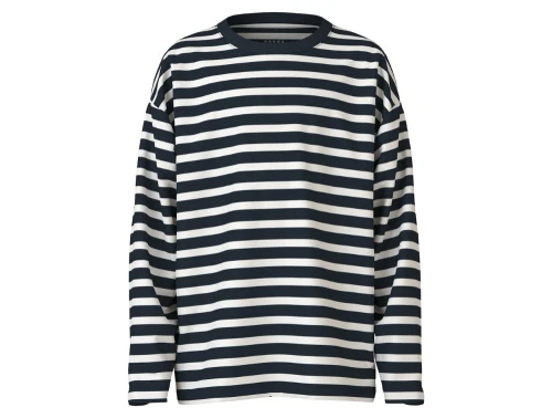 Name It dark sapphire stribet bluse